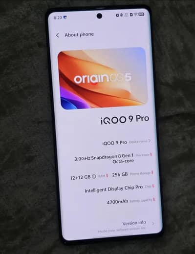 Vivo iQOO 9 Pro