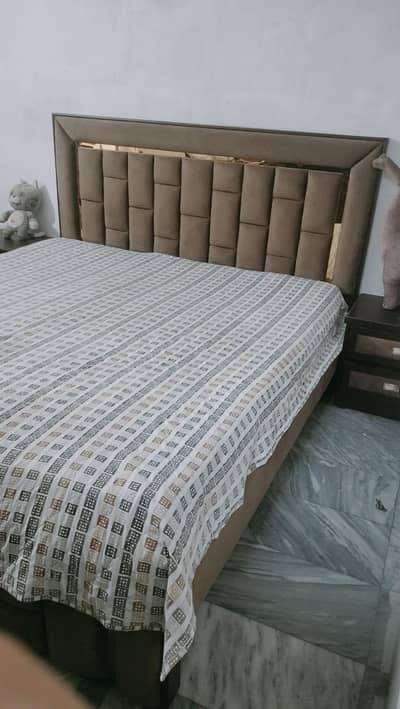 new bed with mattress