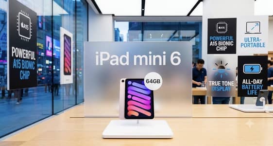 IPAD MINI 6 64 GB 10/10 WITH BOX ~EXCHANGE POSSIBLE ~ URGENT <CHANCE