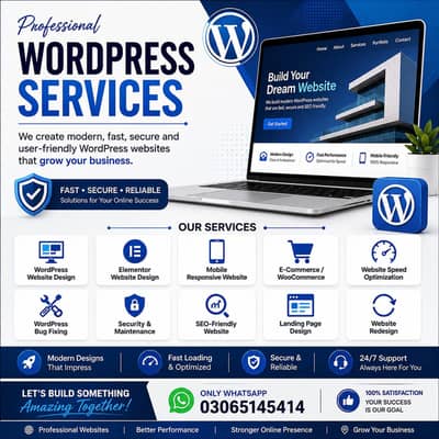 Professional WordPress Website Design & Development Services