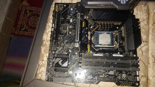 tuf gaming b560m wifi board with processor pentium 11th genreation
