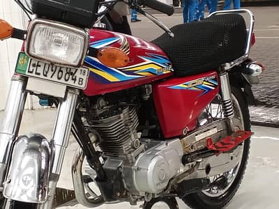 Honda CG125 2018 Urgent for sale