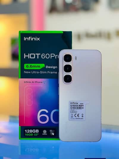 infinix hot 60Pro 8plus8 16gb 128 GB