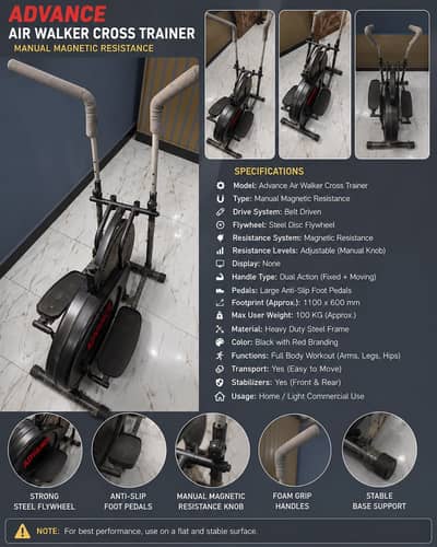 Advance Ellipticals Excellent Condition