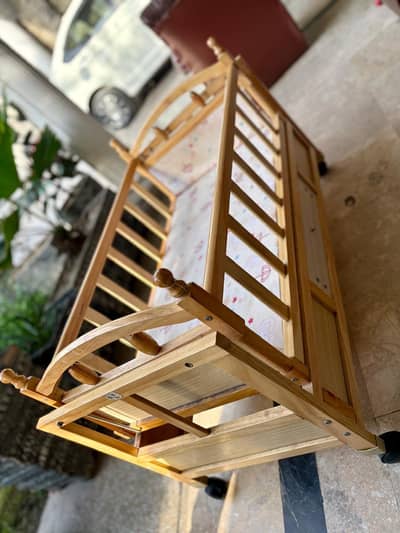 BABY COT (SLIGHTLY USED)