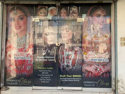 Beauty salon running beauty parlour for sale