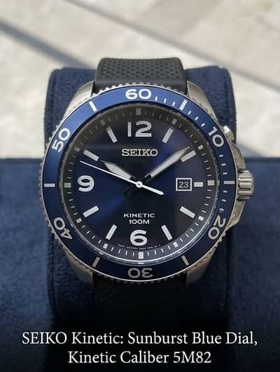 Seiko Kinetic SKA745P2 – Original Men's Dress Watch
