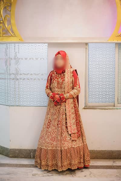 Bridal Lehnga with choli and dupatta