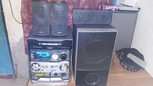 Philips FW-V787 Stereo system