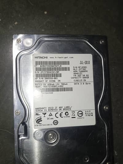 6.5 TB Hard drive