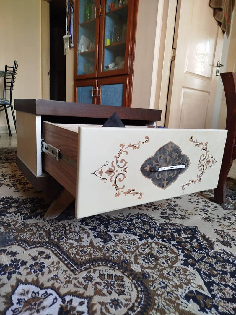 Bed And Side Table Set 4