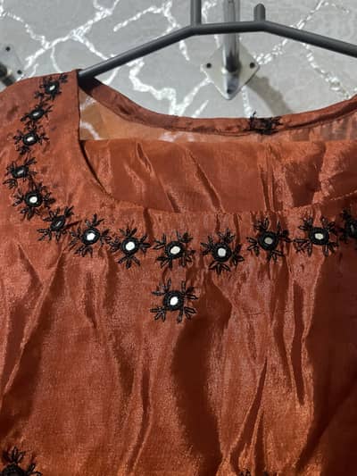 Two piece katan silk