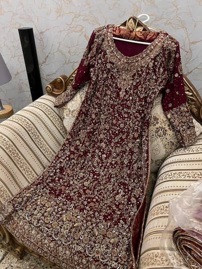 Original Shakeel's by Zeeshan Danish Bridal Lehenga – Worn Once