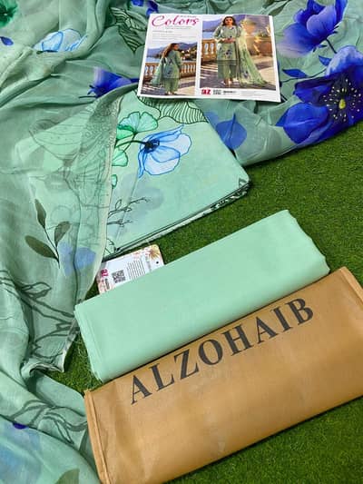 Lawn 3 pieces suits