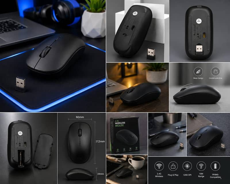 slim wireless mouse 3