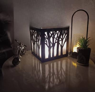 Rechargeable Tree Design Table Lamp for Home Decor