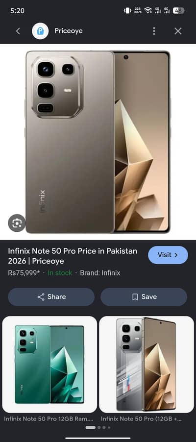 Infinix Note 50