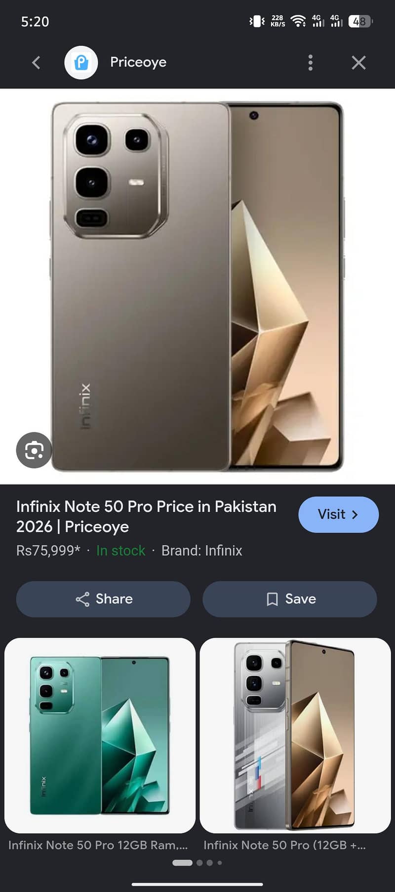 Infinix Note 50 0