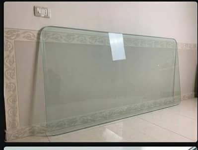 Vintage Heavy-Duty Glass Table Top for Sale