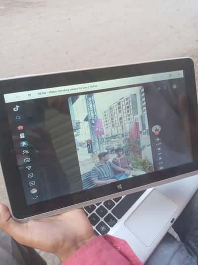 Laptop plus tablet