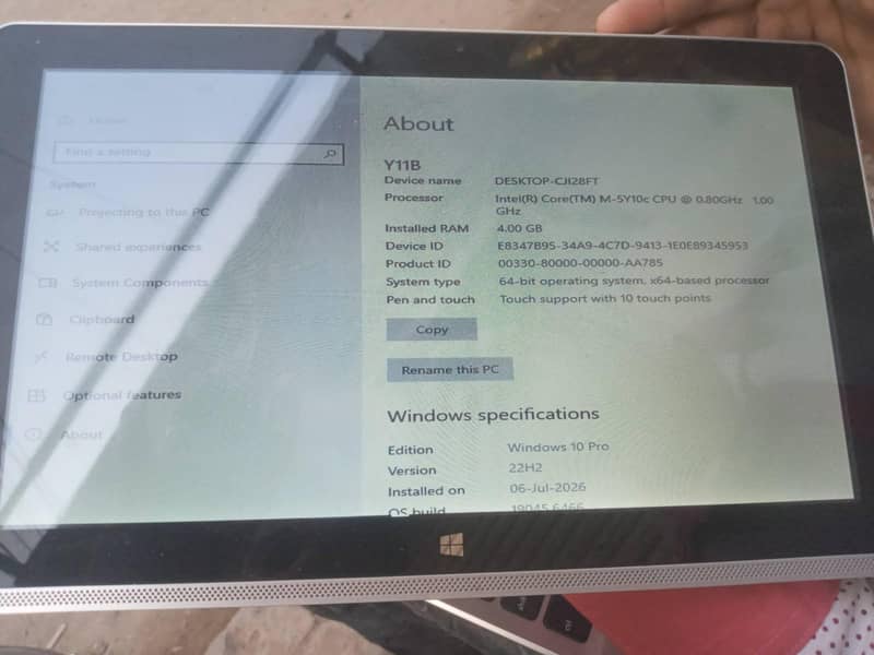 Laptop plus tablet 6