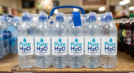 Plastic water bottles
