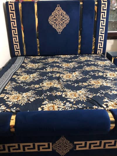 Stylish New Latest Design Double Bed,Dressing table,2Side Tables Avalb