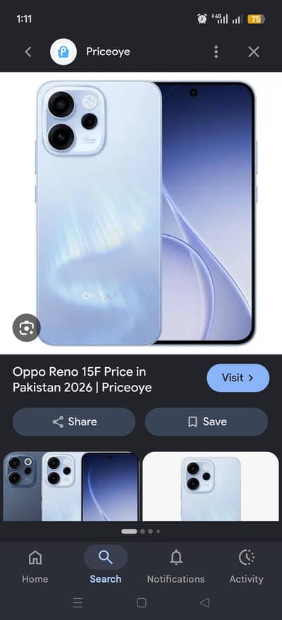 OPPO Reno 15F