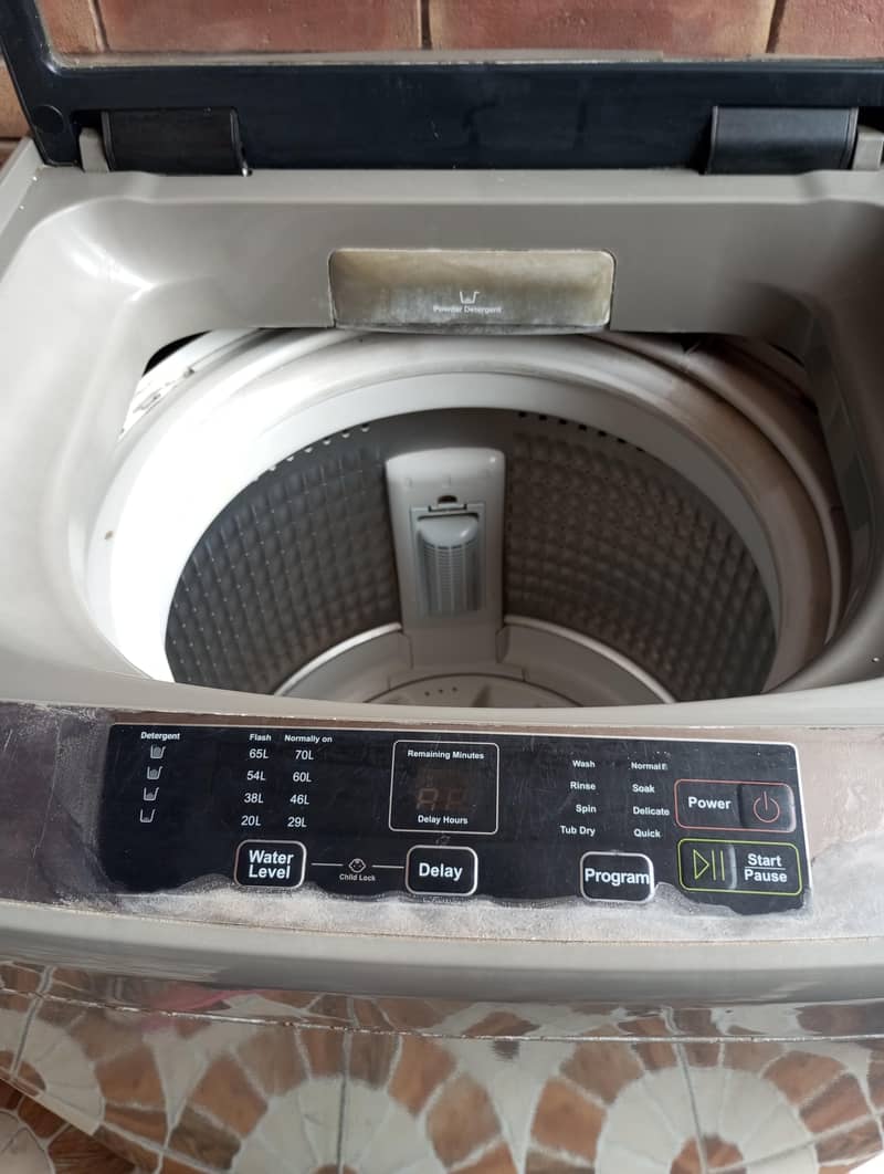 haier automatic washing machine 0
