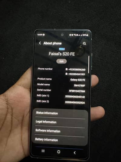 Samsung Mobile S20 FE