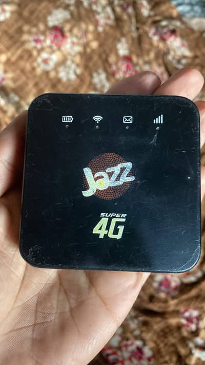 JAZZ DEVICE 4G urgent sale03241556323