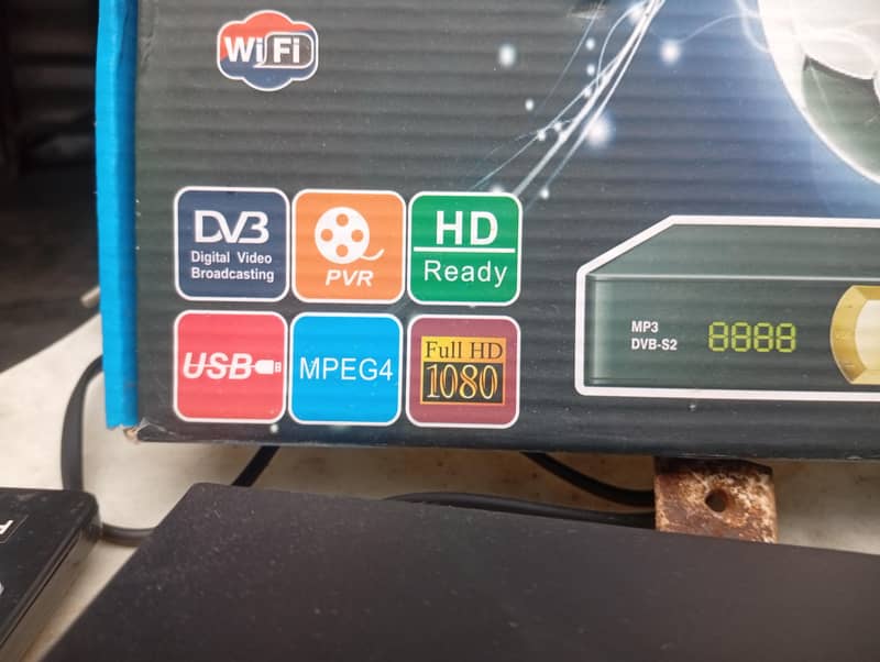 Hd Dish Setup complete 2