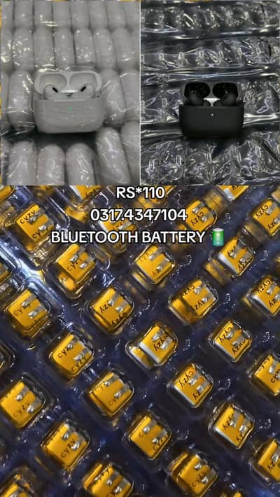 RS*110 BLUETOOTH AIRPODS BATTERY  ORIGINAL 03174347104