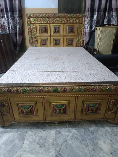 Used Bed For Sale Without mattress