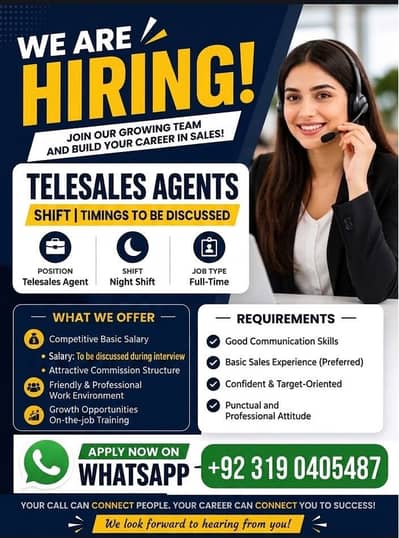 Female Sales Representative Wanted