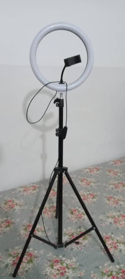 agrent for sale Ringlight and vlogging stick and  mic good condition