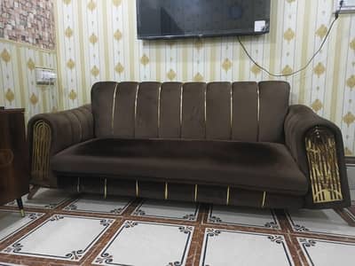 6 Seat Sofa Set in Good Condition