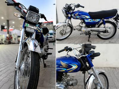 Honda CD 70 2024 | Total Genuine | Excellent Condition