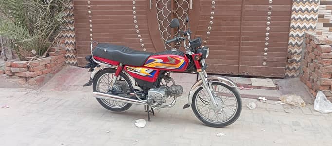 Honda CD 70 2024 Last month registration