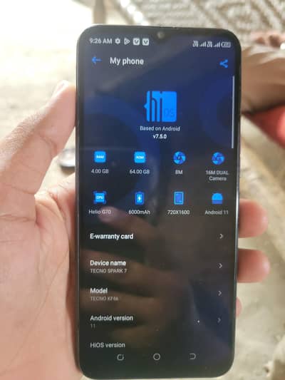 Tecno Spark 7