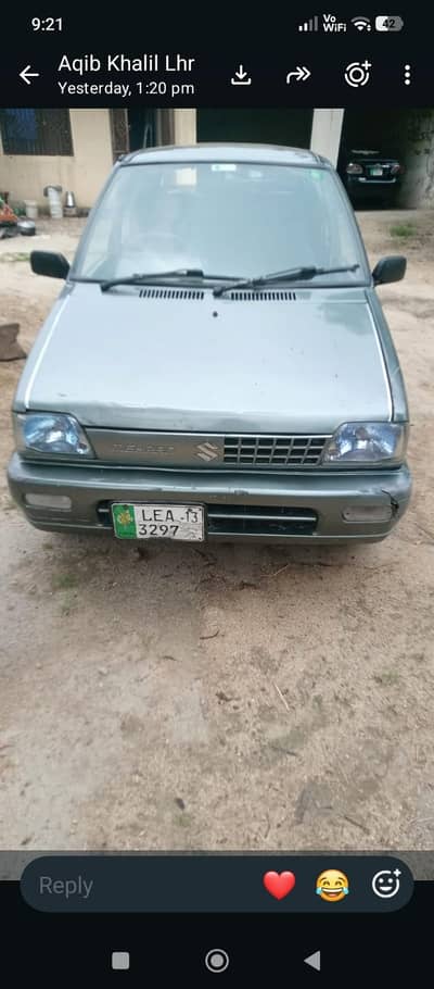 Suzuki Mehran VX 2013