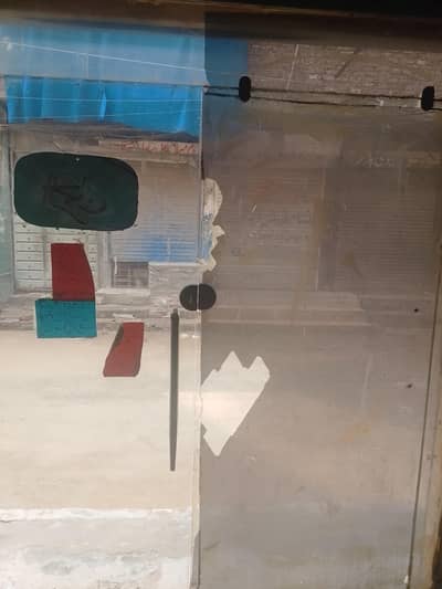 shope covered mirror door