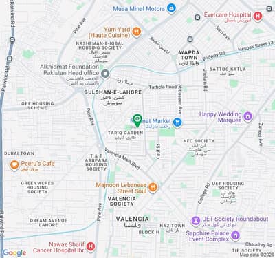 10 Marla Beautiful Location Plot Available For Sale in Tariq Gardens Block C