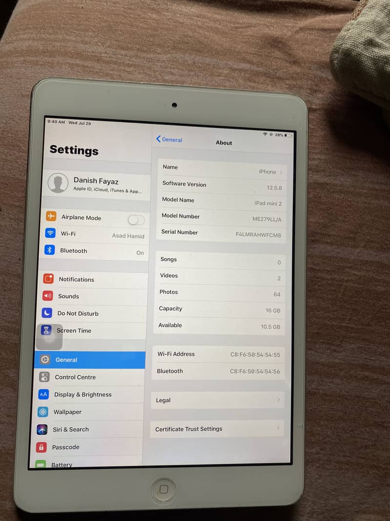Apple Ipad Mini 2 6