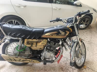 Honda CG 125S Gold Edition