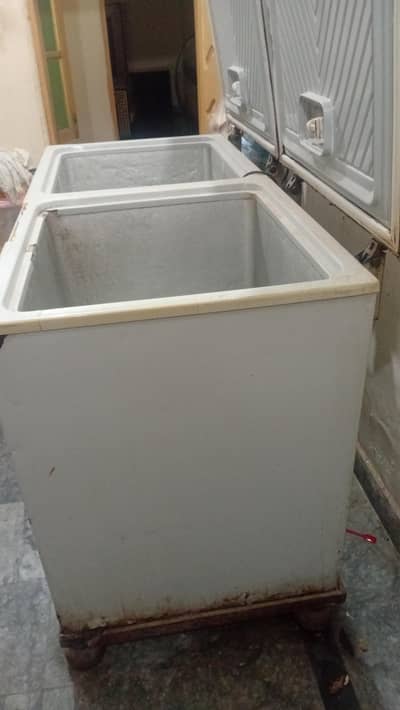 2 door Fridge and Freezer with wide capacity