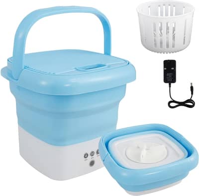Portable Mini Washing Machine with Dryer Foldable Portable Machine