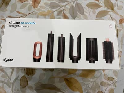 Original Dyson Airwrap Co-anda 2x Straight + Wavy | Complete Box Pack