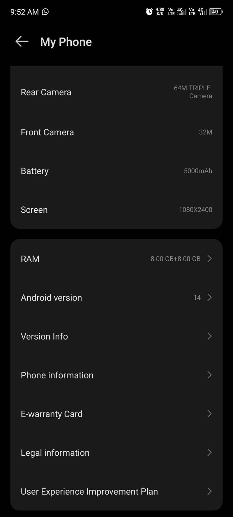 Tecno CAMON 20 4