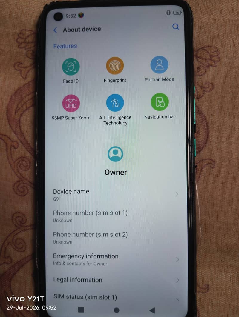 BLU G91 2